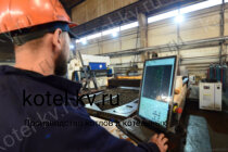 Отопительный котла КВр 0.5 уголь дрова изготовление