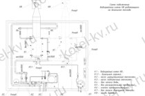 Подключение котла на дизеле схема