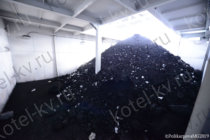 Закрытый угольный склад твердотопливной модульной котельной 1400 кВт